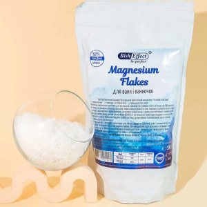 Магнієві пластівці для ванн (magnesium flakes) Бішофіт Полтавський, 500 г