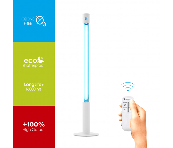 Бактерицидный облучатель BactoSfera 360° 25 ECO +100% RC-Timer White