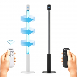 Бактерицидний опромінювач BactoSfera 360° 15 ECO RC-Timer Black Бактерицидний опромінювач BactoSfera 360° 15 ECO RC-Timer Black