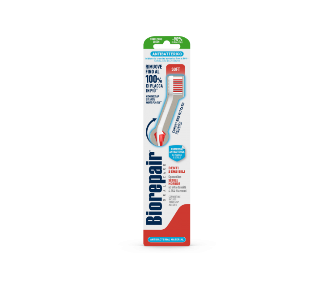 Зубна щітка «Досконала чистка» Soft, для чутливих зубів Biorepair 