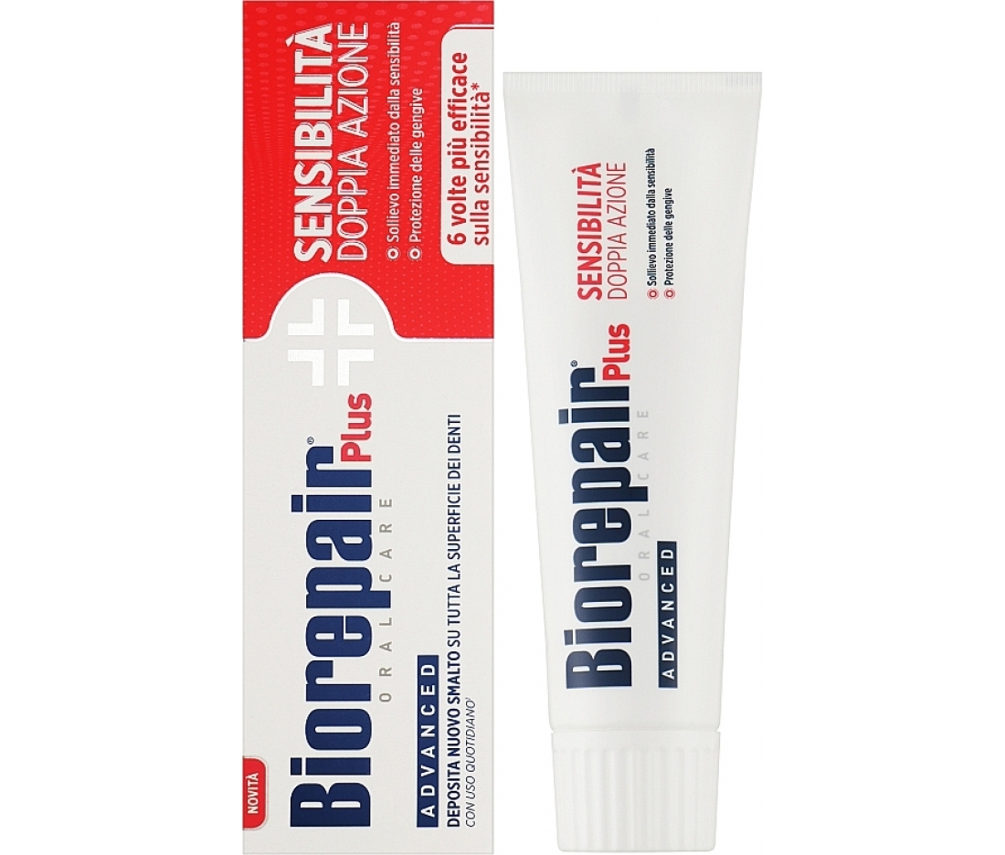 Зубна паста «Екстра позбавлення чутливості» Biorepair Plus, 75 мл