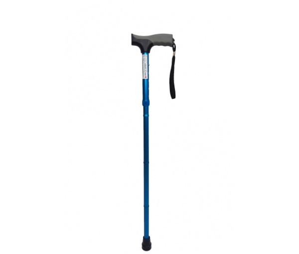 Трость алюминиевая складная телескопическая Doctor Life 11874/F/SZ-BLU
