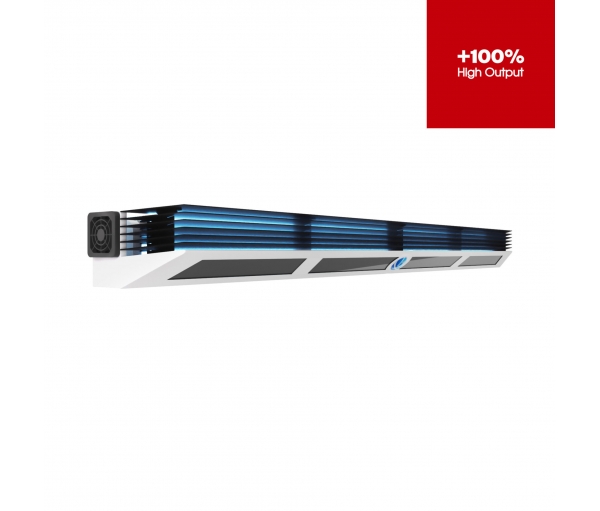 Экранированный бактерицидный облучатель с жалюзи BactoSfera Ekran Jalousie 55 Fan +100%