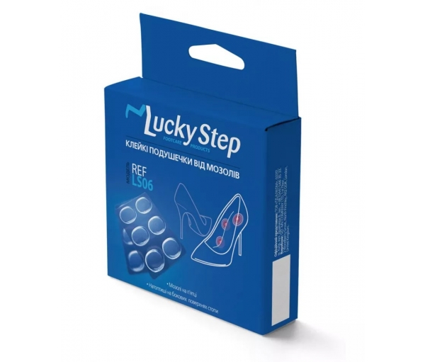 Клейкие подушечки от мозолей Lucky Step LS06 Клейкие подушечки от мозолей Lucky Step LS06