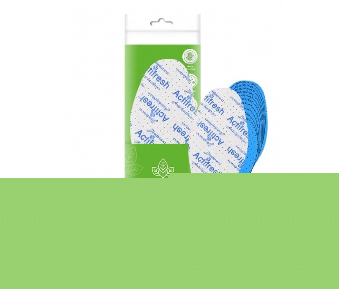 Гігієнічні устілки для взуття (для вирізання) Kaps Actifresh