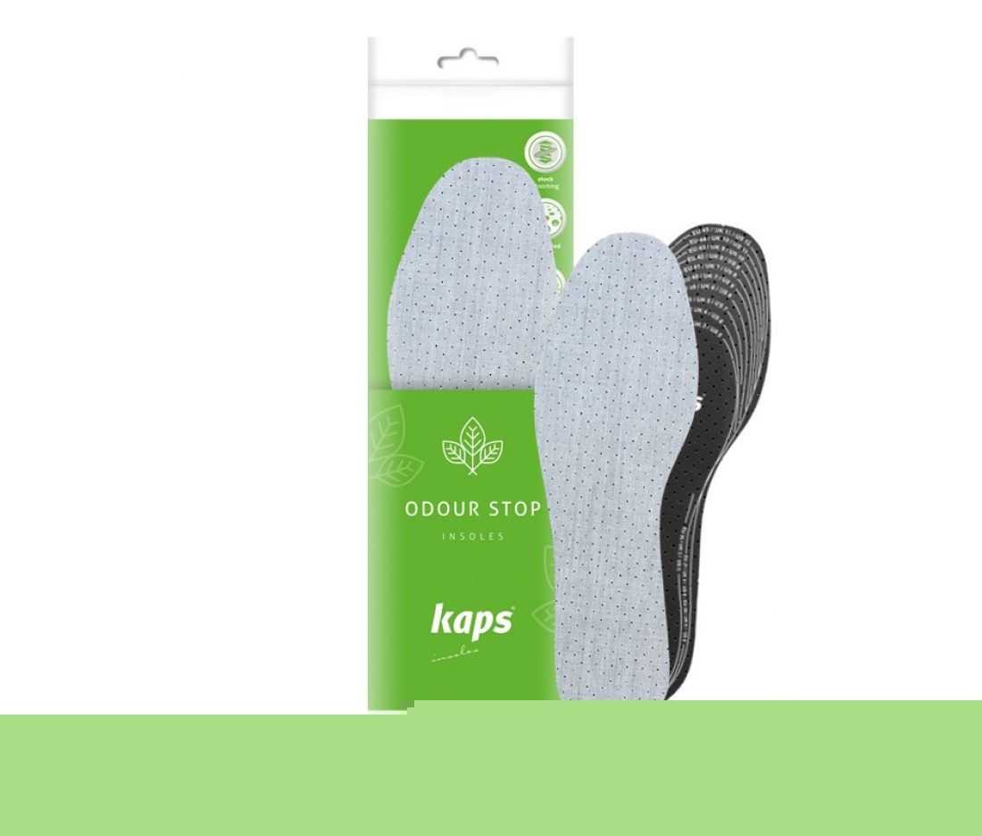 Гігієнічні устілки для взуття (для вирізання) Kaps Odour Stop