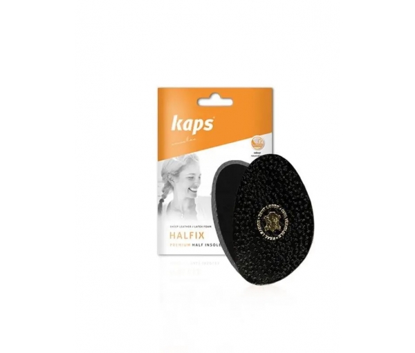 Кожаные полустельки для модельной обуви на каблуках Kaps Halfix Black