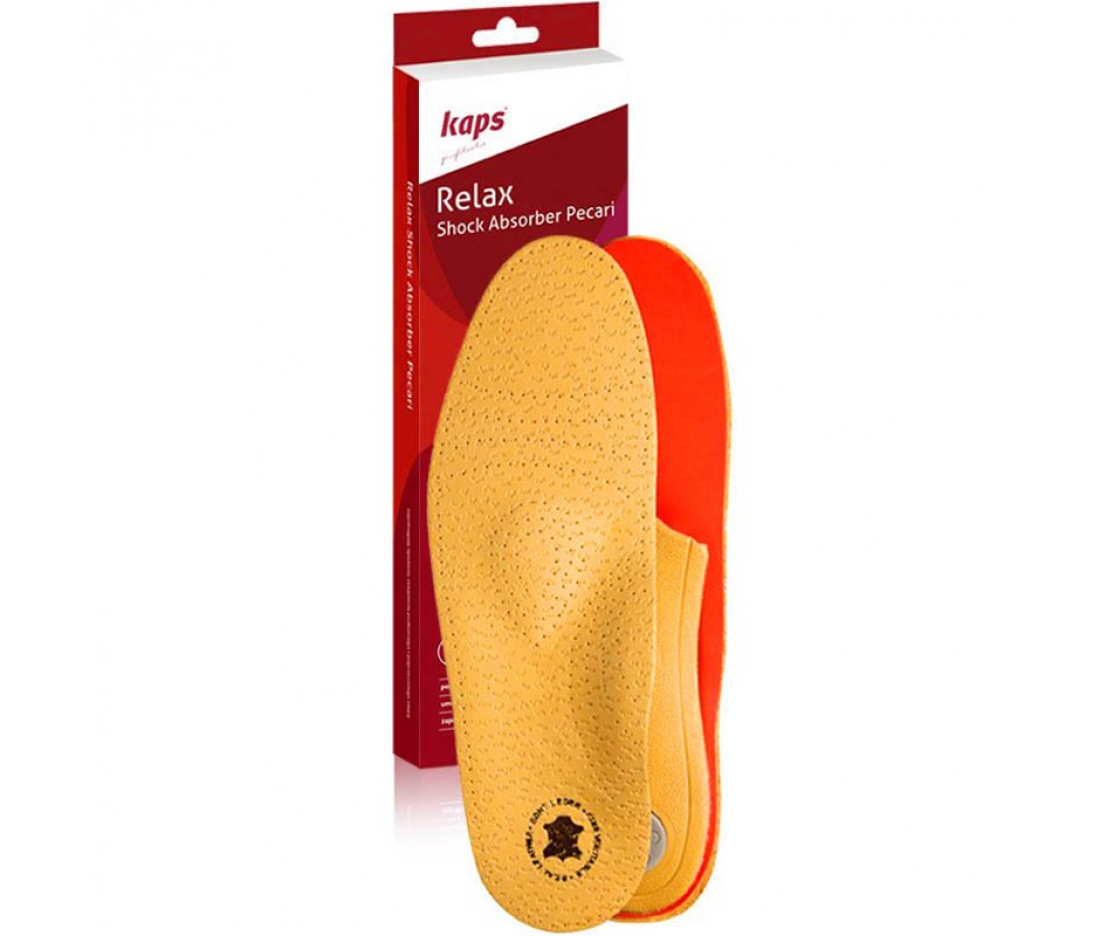 Ортопедичні устілки зі шкіри Kaps Relax Shock Absorber Pecari