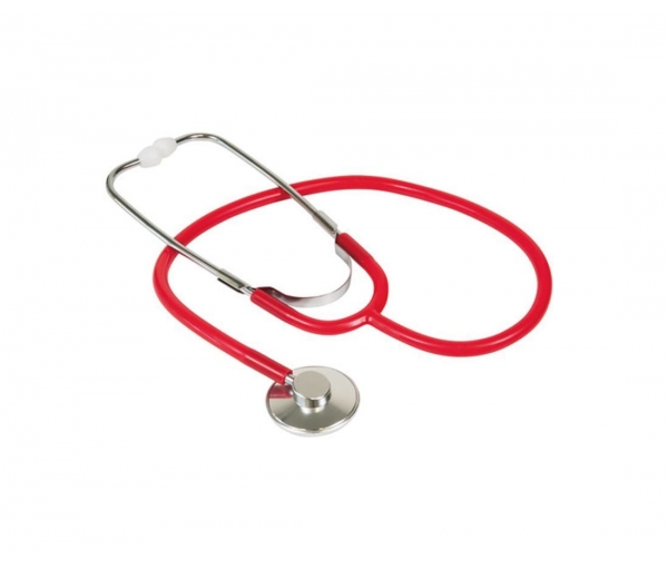 Односторонній фонендоскоп для прослуховування тонів Короткова Little Doctor LD-Prof-Plus червоний