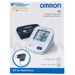 Автоматический тонометр c адаптером Omron M3 (HEM-7154-E)