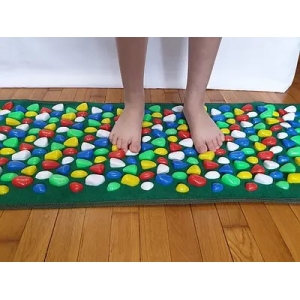 Килимок масажний з ефектом морської гальки (150х40см) 0381 Ortek 