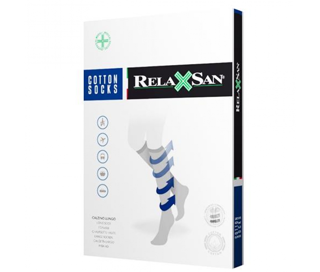 Гольфы с хлопком Relaxsan для мужчин 140 ден (18-22 мм) арт.820