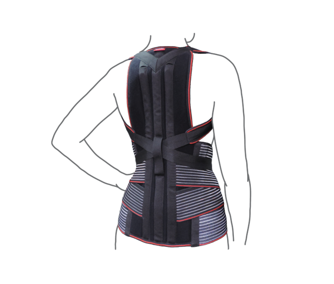 Корсет (реклинатор) жесткой фиксации R2301 Remed