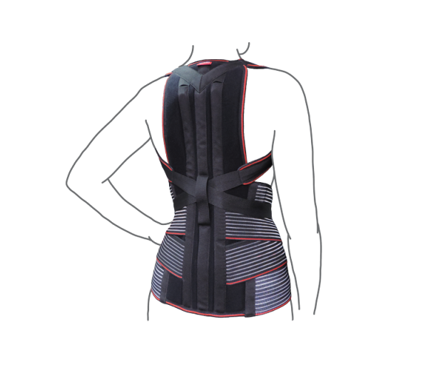 Корсет (реклінатор) жорсткої фіксації R2301 Remed