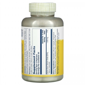 Кальцій цитрат для здоров'я кісток, Solaray Calcium Citrate 1000 mg (120 капсул)
