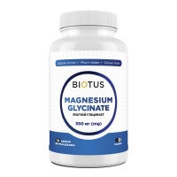Магний глицинат для нервной системы Biotus Magnesium Glycinate 350 mg 120 капсул