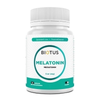 Мелатонин для здорового сна Biotus Melatonin 5 mg 60 капсул
