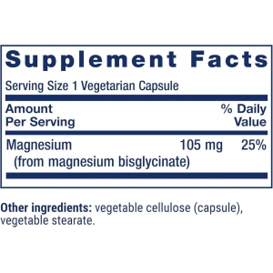 Гліцинат магнію Life Extension Magnesium Glycinate (90 капсул)