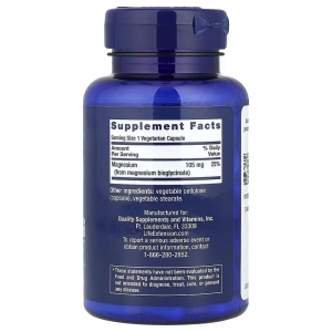 Гліцинат магнію Life Extension Magnesium Glycinate (90 капсул)