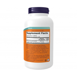 Магній Цитрат Magnesium Citrate 200 mg Now Foods (250 таблеток)
