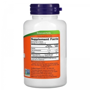 Спіруліна органічна біодобавка Now Foods Spirulina 1000 mg 120 таблеток