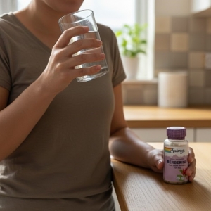 Берберин для підтримки метаболізму  Solaray Berberine 500 mg 60 vegcaps